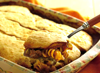 Pasta-Beef Cobbler Pasta-Beef Cobbler picture